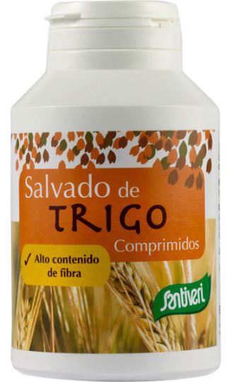 Comprimidos de farelo de trigo