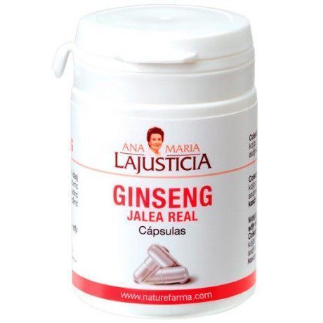 Ginseng + Geléia Real 60 Cápsulas