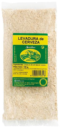 Saco de levedura de cerveja 150 gr