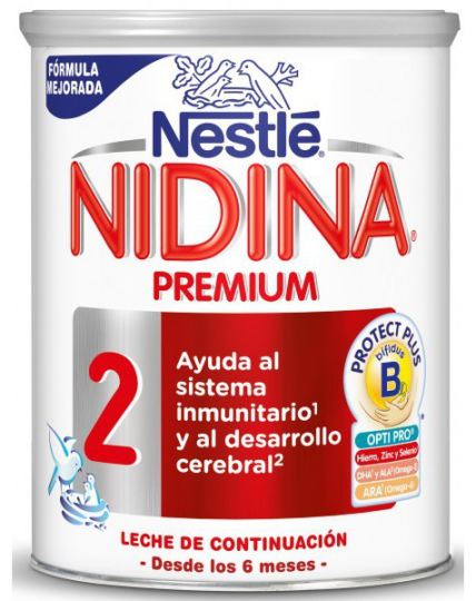 Leite Continuação Nidina 2 Premium 800 gr