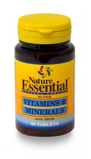 Vitaminas E Minerais 600 Mg 60 Tablets