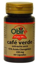 Café Verde 200 mg Extracto Seco 60 Cápsulas