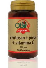 Quitosano + Ananás + Vitamina C 100 Cápsulas