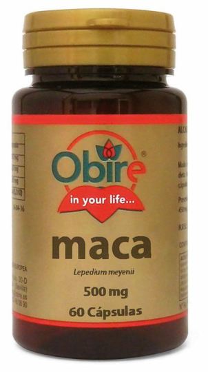 Maca 500 Mg. 60 Cápsulas