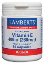 Vit. E 400 UI 60cap Natural.