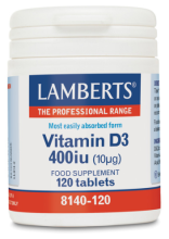 Vitamin D 400Ui 120 Comprimidos