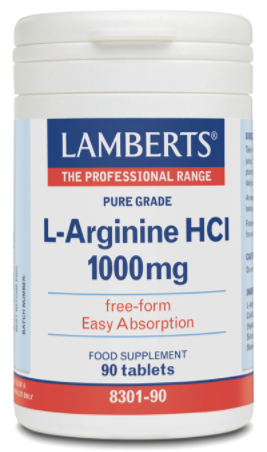 L-Arginina 1000 mg 90 Cápsulas