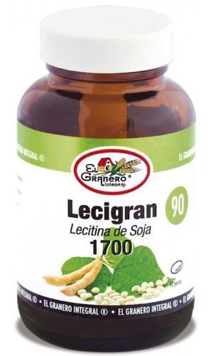 Lecitina de soja 1700mg Lecigran. 90Perlas