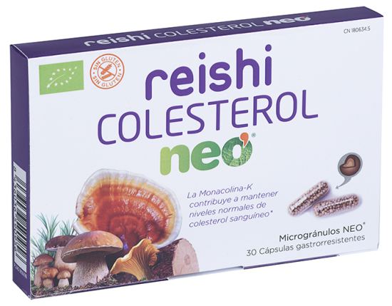 Reishi colesterol 30 cápsulas