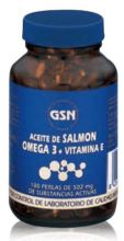 Omega 3 Salmão + + VIT.E 180Perlas 500 Mg.