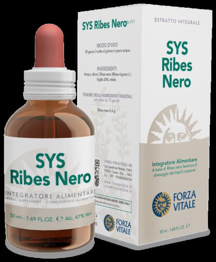 Sys.ribes Nero (groselha preta) 50ml.