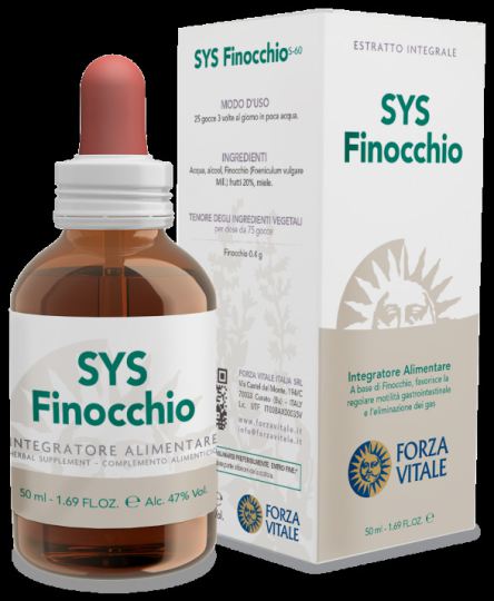 Sys.finocchio (erva-doce) 50ml.