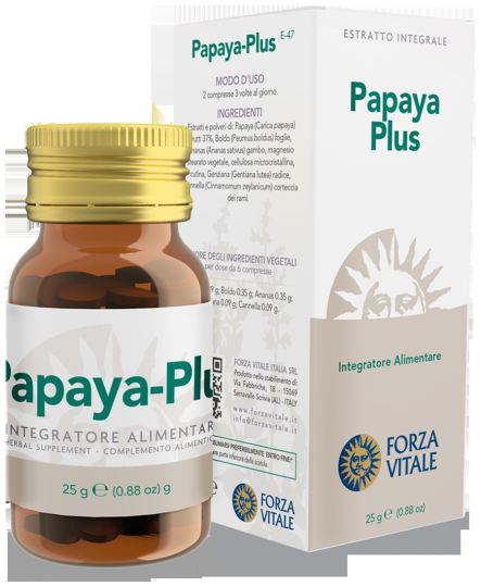 Papaya Além disso 25Gr.comprimidos