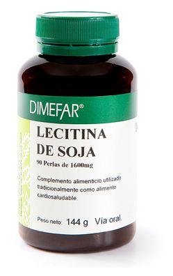 Lecitina de soja 1200mg. 90cap.