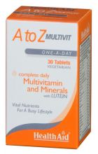 Multivitaminas e Minerais A-Z 90 Comprimidos