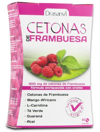 Raspberrry cetona 60 comprimidos