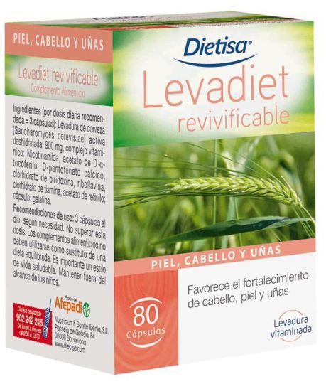 LevaDiet Revivificante 80 cápsulas