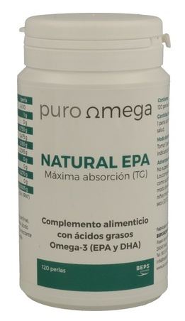 Natural Epa Alta Concentração 120 Pérolas