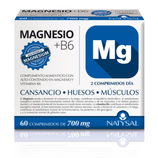 Magnésio + B6 60 comprimidos