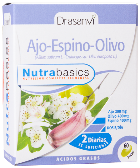 Nutrabasics - Alho - Hawthorn - Olive