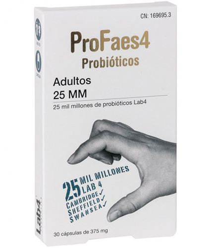 Profaes 4 probiótico adulto 25Mm 30 Boné