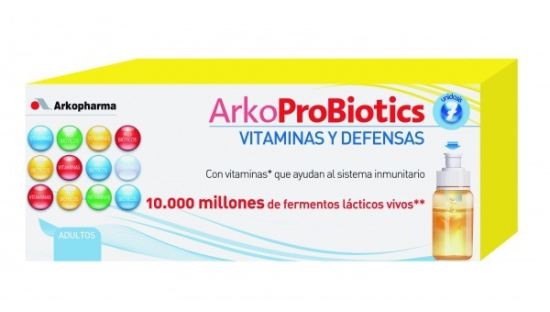 Vitaminas Arkoprobiotics + Fenders 7 Frascos Adultos