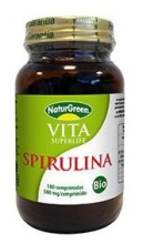 Spirulina 180 comprimidos