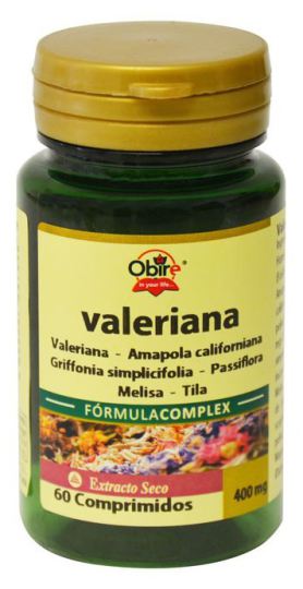 Valerian Complex 400 mg Extrato seco 60 comprimidos