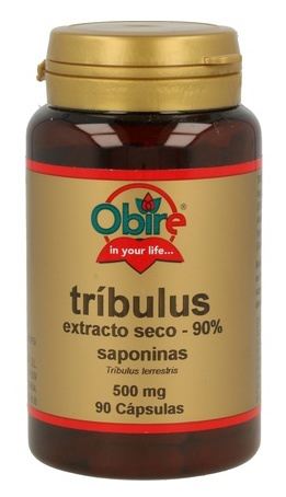 Tribulus 500 mg 90% Saponina 90 Cápsulas