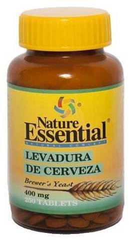 Levedura de cerveja 400 miligramas de 250 comprimidos natureza essencial