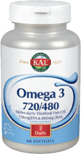 Omega 3 720/480 - 60 pérolas