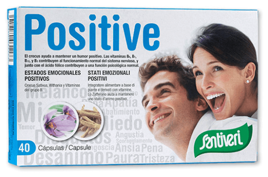 Suplemento dietético positivo 40 cápsulas