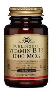 Vitamina B12 Comprimidos Sublíngues Mastigáveis 1000 mcg