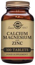 Calcium Magnesium Zinc Além disso 100Tabl.