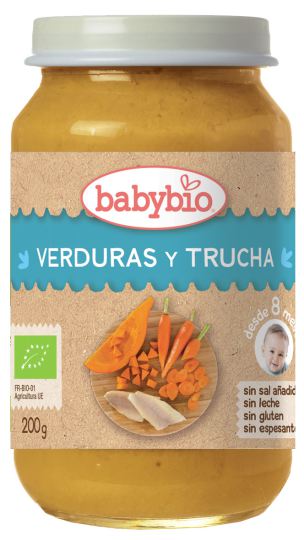 Pote Babybio Legumes-Truta 200 G