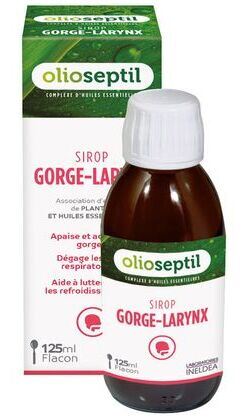 Xarope de garganta-laringe de Olioseptil 125 ml