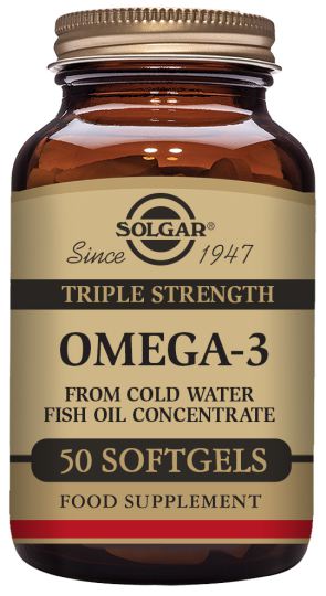 Omega 3 Triple Concentración 50 Cápsulas Blandas