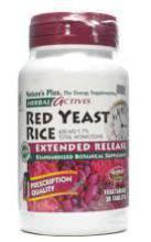 Red Yeast 600mg Rice. 30 Comp.