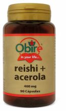 E Acerola 400mg Reishi. 90cap.