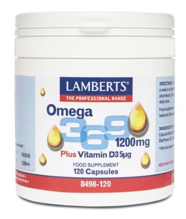 Mais vitamina D3 Omega 3-6-9 120 Cap.