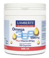 Mais vitamina D3 Omega 3-6-9 120 Cap.