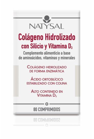 Colágeno com Silício e Vit. D3 60 Tablets