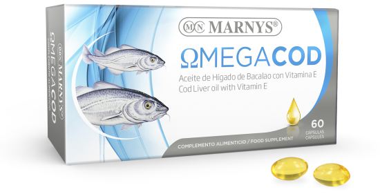 Omegacod Cod Liver Oil 60 pérolas x 510 mg