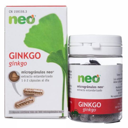 Microgrânulos Ginkgo Biloba 45 Cápsulas