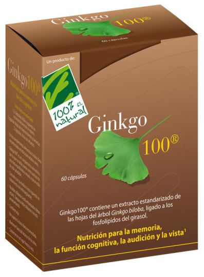 Ginkgo 100 % 60 Cápsulas