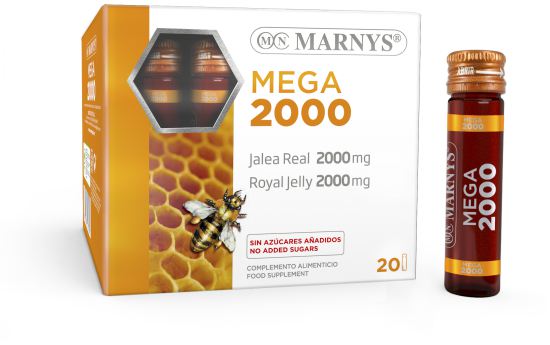 Mega Royal Jelly 20 ampolas x 2000 mg