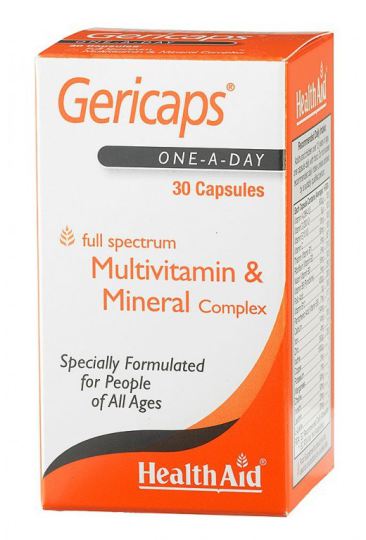 Gericaps Multinutriente 30cap. Health Aid