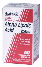 60cap Ácido Alphalipoico. Health Aid