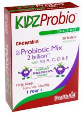 Kidzprobio 2000Millones e vitaminas 30comp. Saúde