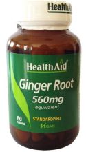 Ginger (Ginger Root) 60COMP Raiz. Health Aid